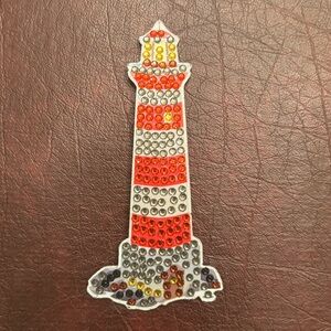 Diamond Art Lighthouse Magnet